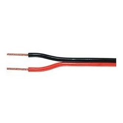 Flexible cable 2 x 1.5mm2 color red/black