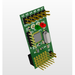I2C-bus Controller Board voor Eltek Flatpack2 HE