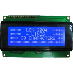 LCD Display 4x20 Blauw