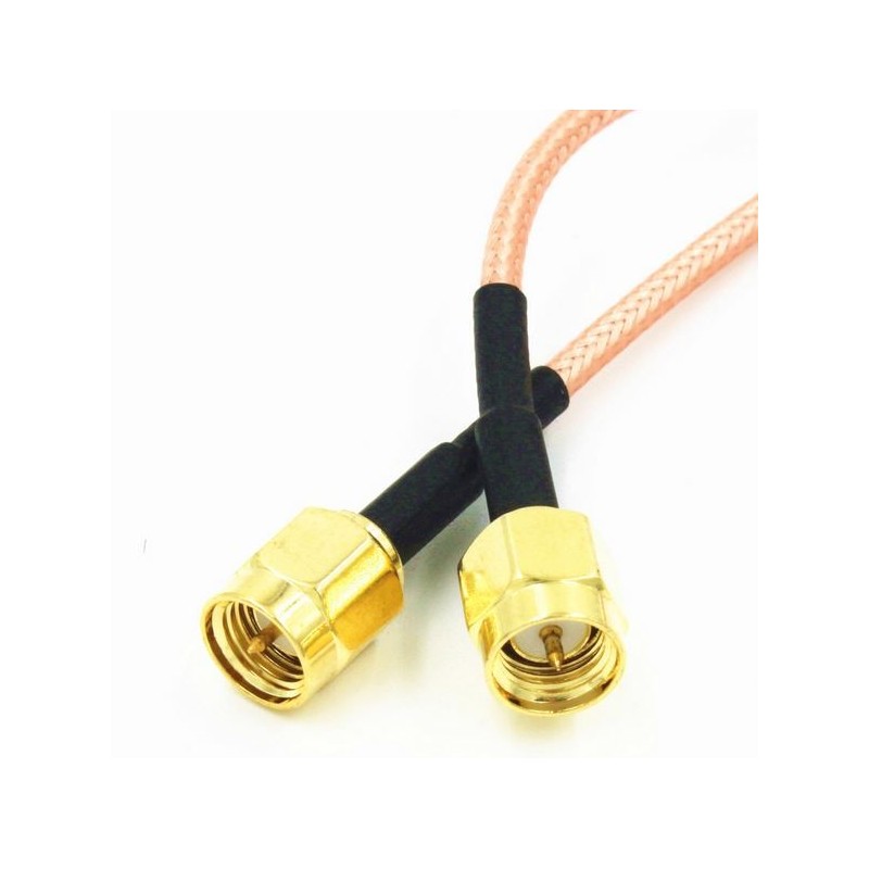 SMA Male -  SMA Male kabel RG316 15cm