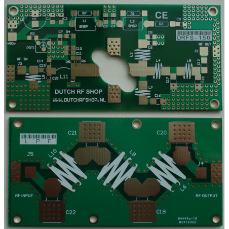 PCB Kit 150 Watt VHF Amplifier + Lowpass Filter